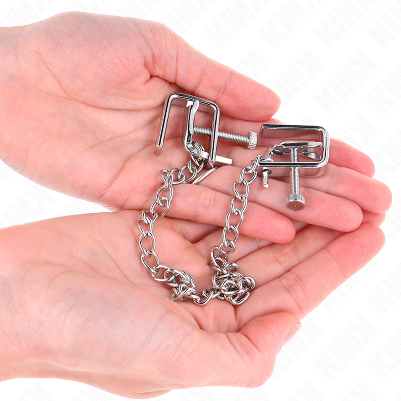 KINK - NIPPLE CLAMPS COMPRESSOR VISE WITH CHAIN 30 CM