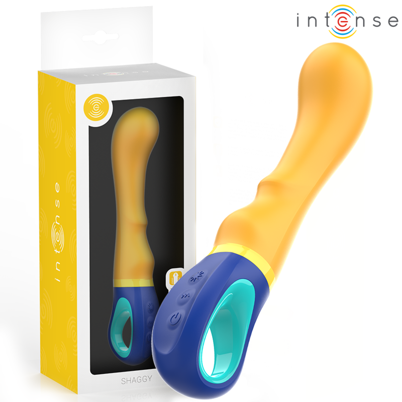 INTENSE - SHAGGY YELLOW G-SPOT VIBRATOR