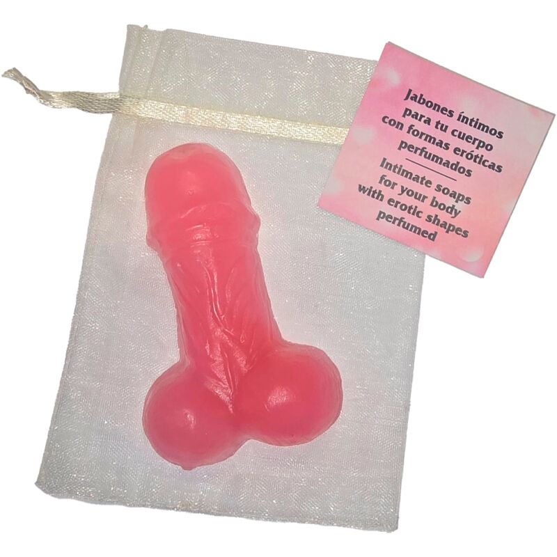 Spicy Devil - Pink Penis-Shaped Perfumed Soap