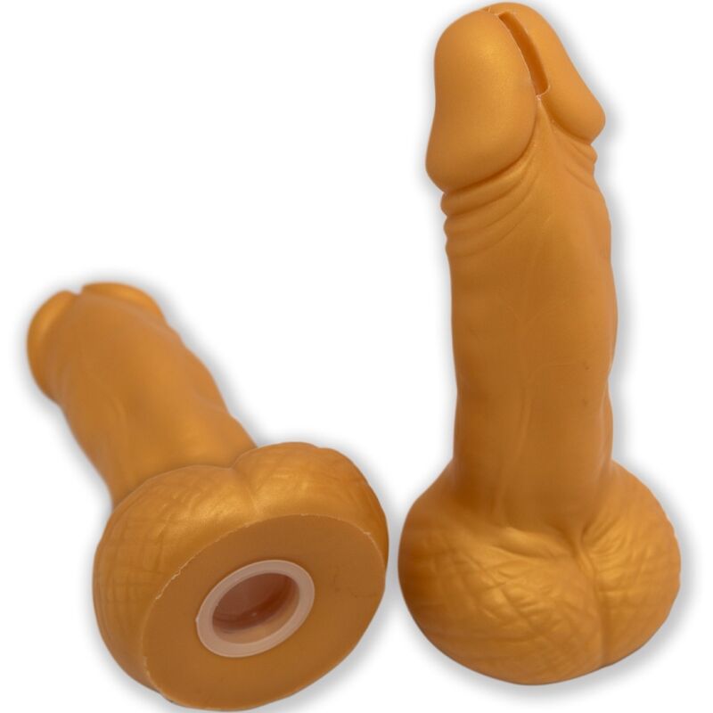 Spicy Devil - Penis-Shaped Money Box 22.5 cm Gold