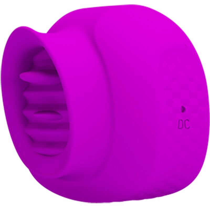 PRETTY LOVE - ESTELLE CLITORIS STIMULATING TONGUE 12 VIBRATIONS PURPLE