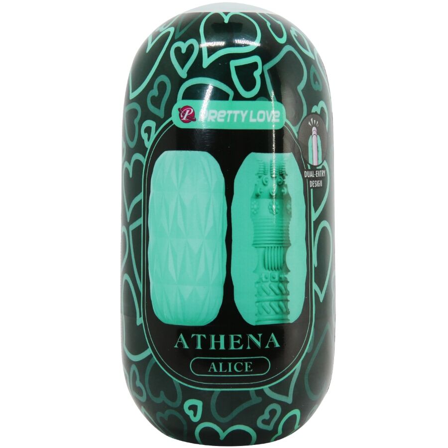 PRETTY LOVE - ATHENA ALICE TURQUOISE MALE MASTURBATOR