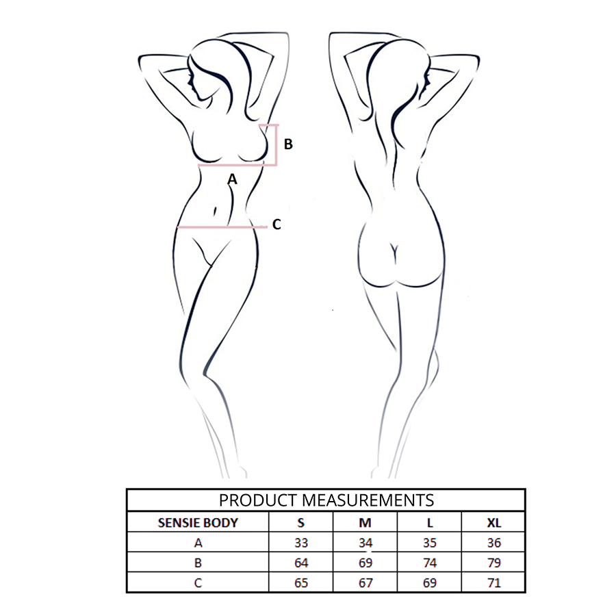 PASSION - SENSIE BODY AZUL MARINO L/XL