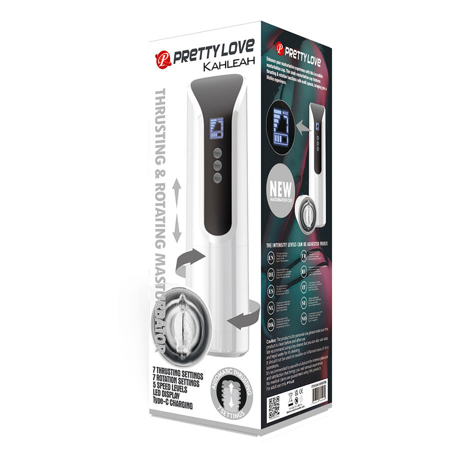 PRETTY LOVE - KAHLEAH MASTURBADOR CON EMPUJE Y ROTACIÓN