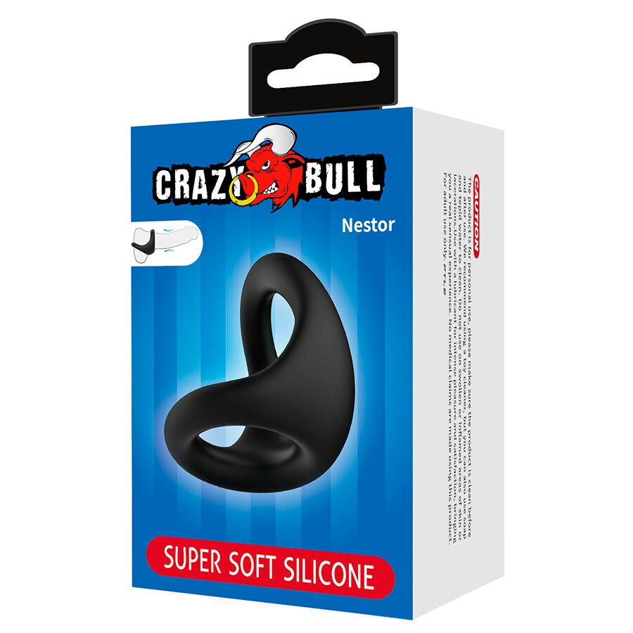 CRAZY BULL - NESTOR ANILLO ERGONÓMICO PARA PENE Y TESTÍCULOS
