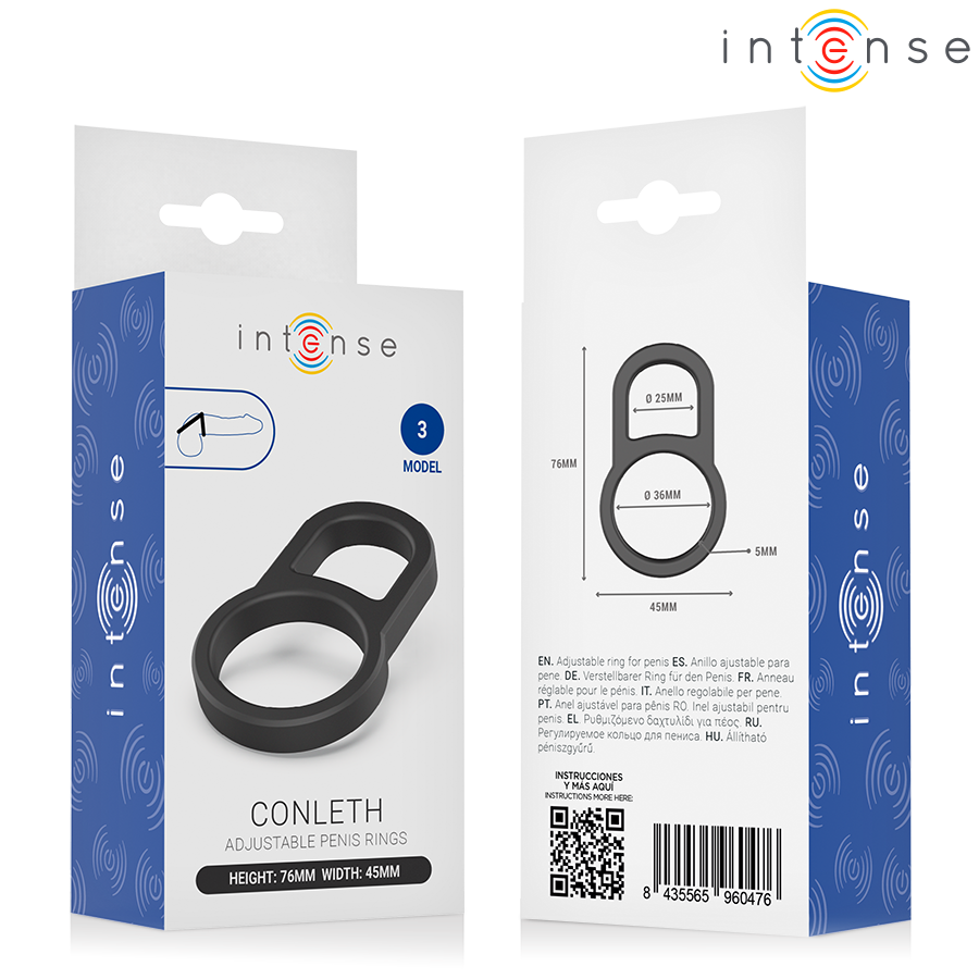 INTENSE - CONLETH ANILLO DOBLE AJUSTABLE MODELO 3