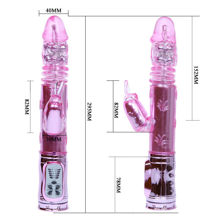 DANCE - THROBBING BUNNY RAMPANT ROTATOR PINK
