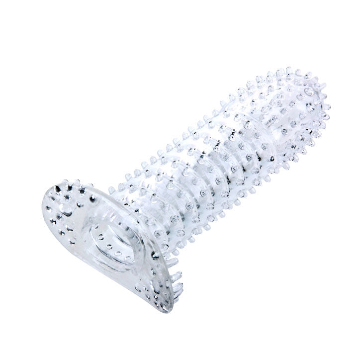 DANCE - PINK PENIS SLEEVE WITH STIMULATING POINTS 14 CM