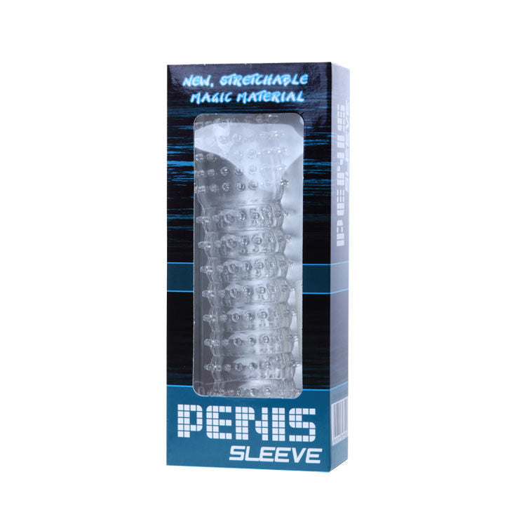 DANCE - PINK PENIS SLEEVE WITH STIMULATING POINTS 14 CM