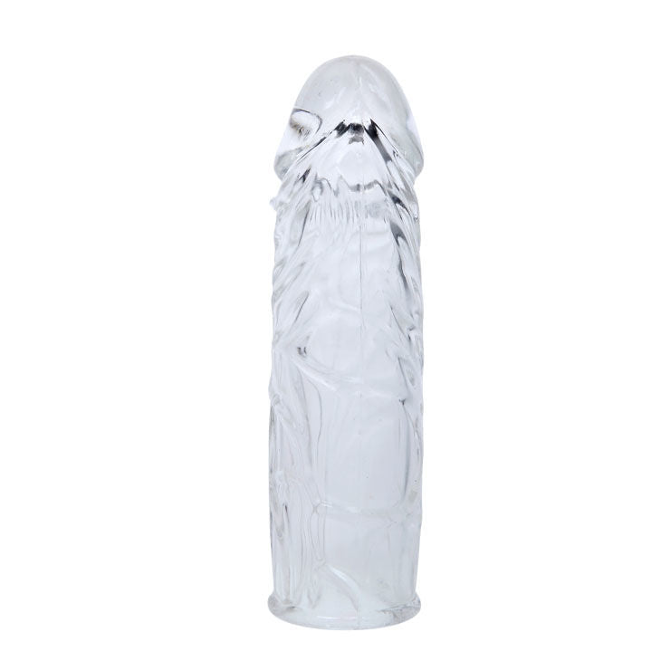 DANCE - TRANSPARENT SILICONE PENIS SLEEVE 13 CM