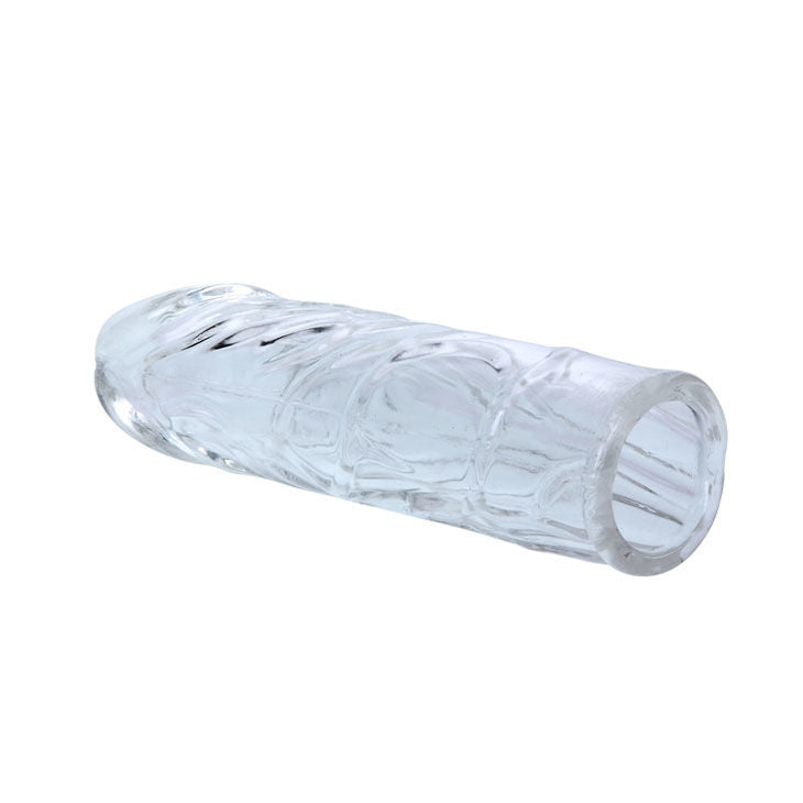 DANCE - TRANSPARENT SILICONE PENIS SLEEVE 13 CM
