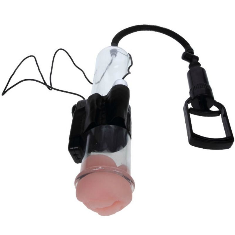 DANCE - ERECTION PUMP WITH FINGER PULL AND VIBRATION