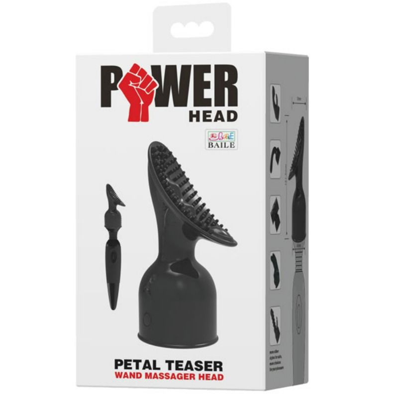 DANCE - POWER HEAD INTERCHANGEABLE HEAD FOR CLITORIS STIMULATION MASSAGER