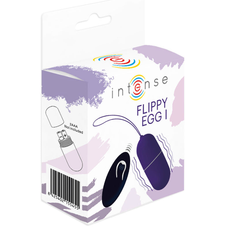 INTENSE - FLIPPY I REMOTE CONTROLLED EGG PURPLE