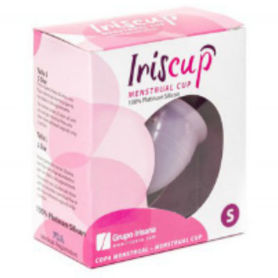 IRISCUP - SMALL PINK MENSTRUAL CUP + FREE STERILIZING BAG