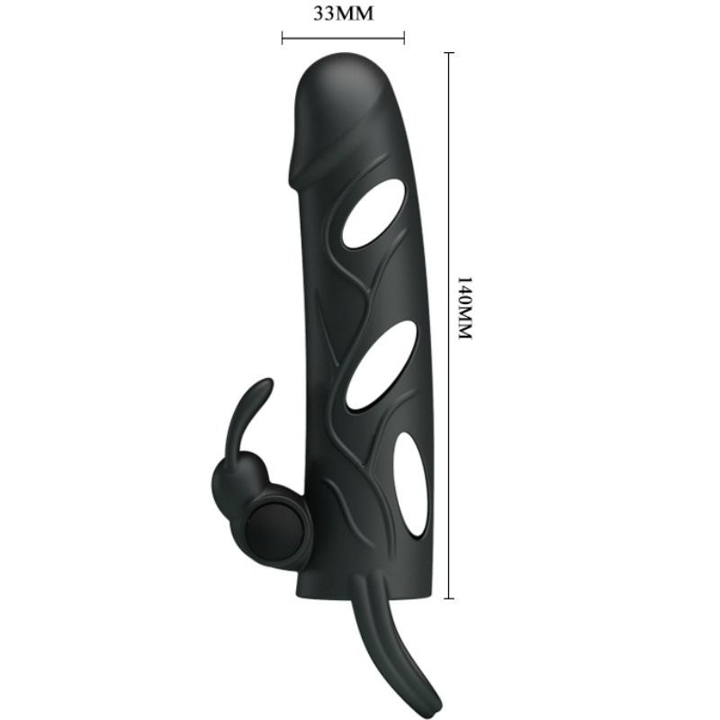 PRETTY LOVE - VIBRATING SILICONE CASE 14 CM 2.0