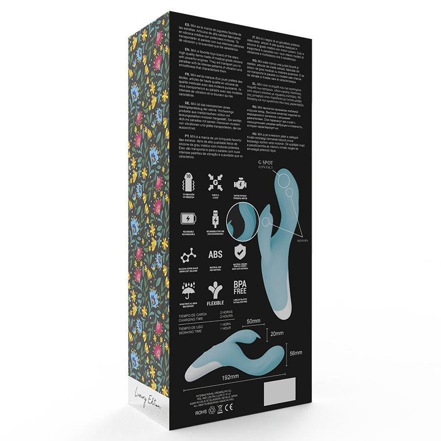 MIA - DRESDEN TURQUOISE BLUE VIBRATOR