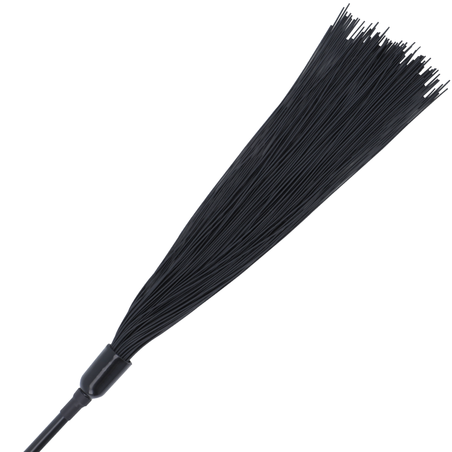 DARKNESS - FETISH BLACK CROP AND WHIP