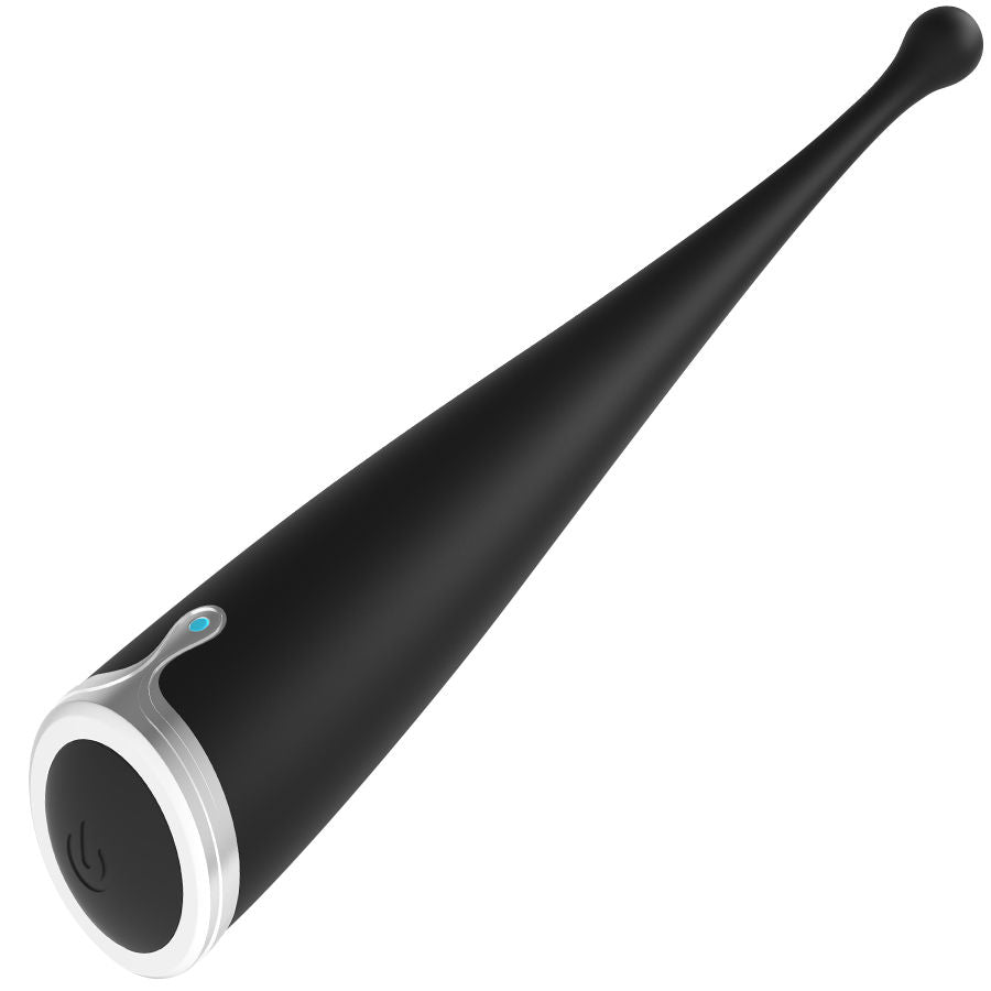 BRILLY GLAM - SPOT VIBE ORGASMIC CLITORAL VIBRATOR SILICONE BLACK