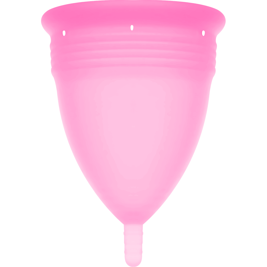 STERCUP - PINK SILICONE FDA MENSTRUAL CUP - SIZE S
