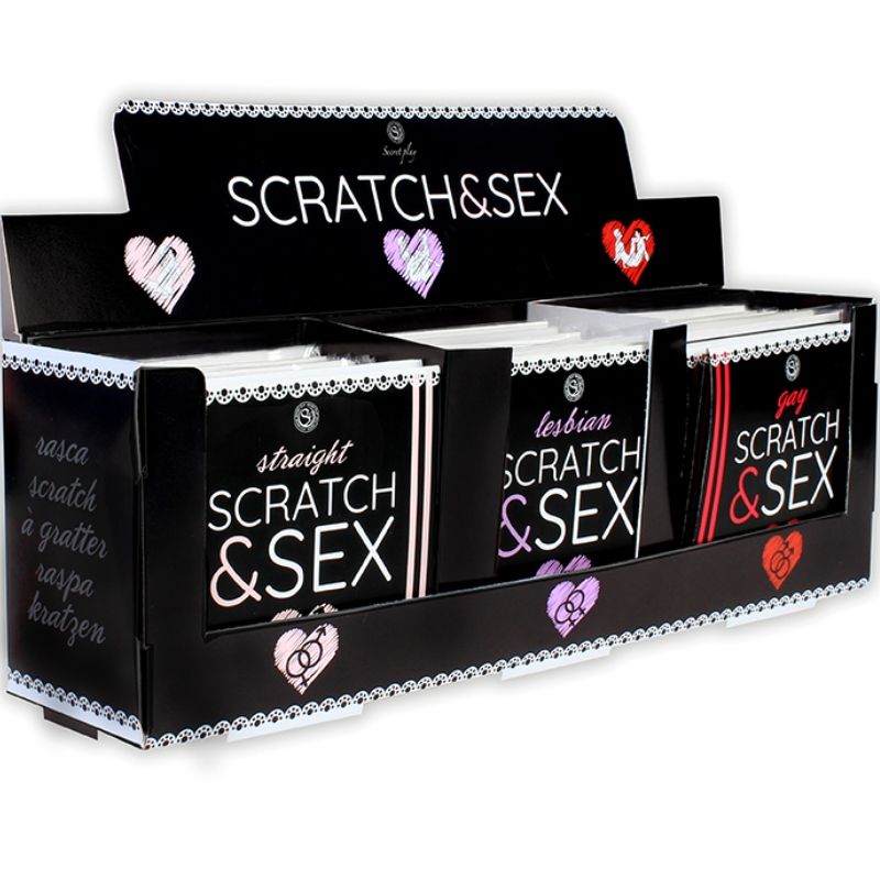 SECRETPLAY - DISPLAY + SCRATCH & SEX POSITIONS (ES/EN/FR/PT/DE)