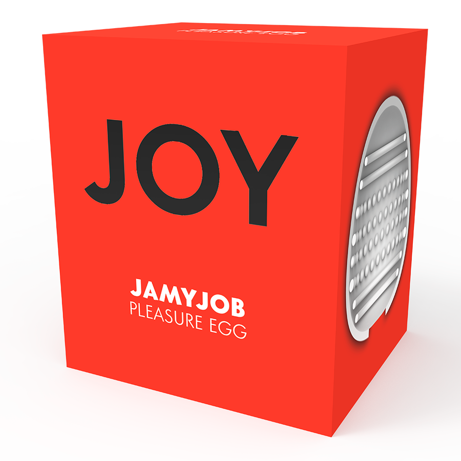 JAMYJOB - DISCREET MASTURBATOR EGG RED JOY VERSION