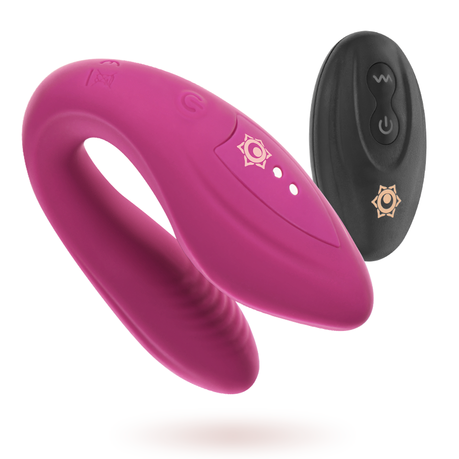 RITHUAL - REMOTE CONTROL KAMA FOR COUPLES BLACK