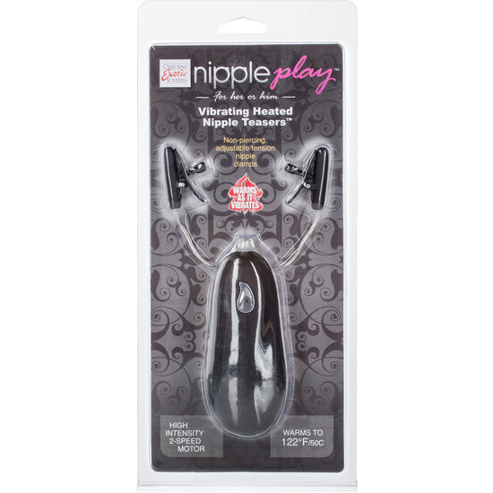 CALEXOTICS - BLACK VIBRATING CLAMPS