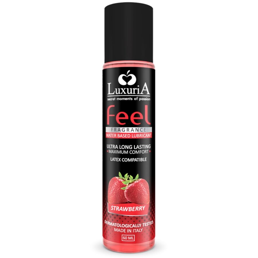 INTIMATELINE - LUXURIA FEEL WATER-BASED STRAWBERRY LUBRICANT 60 ML