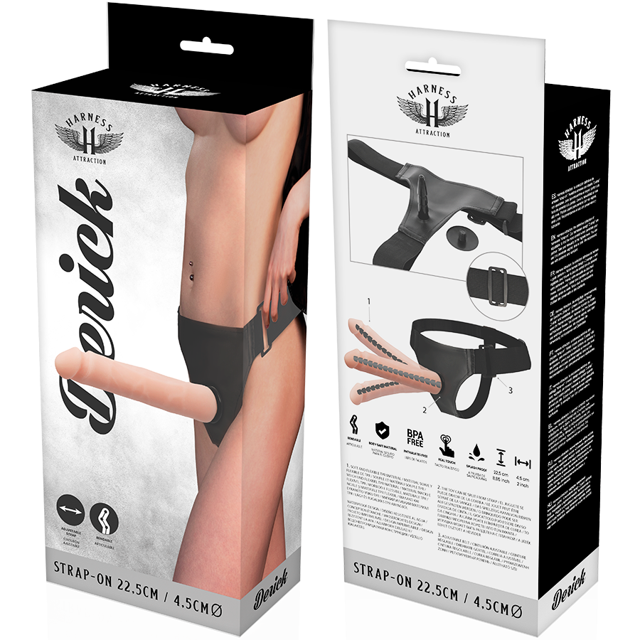 HARNESS ATTRACTION - DERICK ARTICULABLE HARNESS 22.5 CM -OR- 4.5 CM