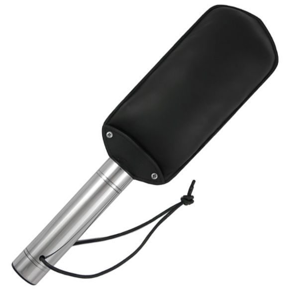 METAL HARD - THE ORIGINAL LEATHER AND METAL PADDLE