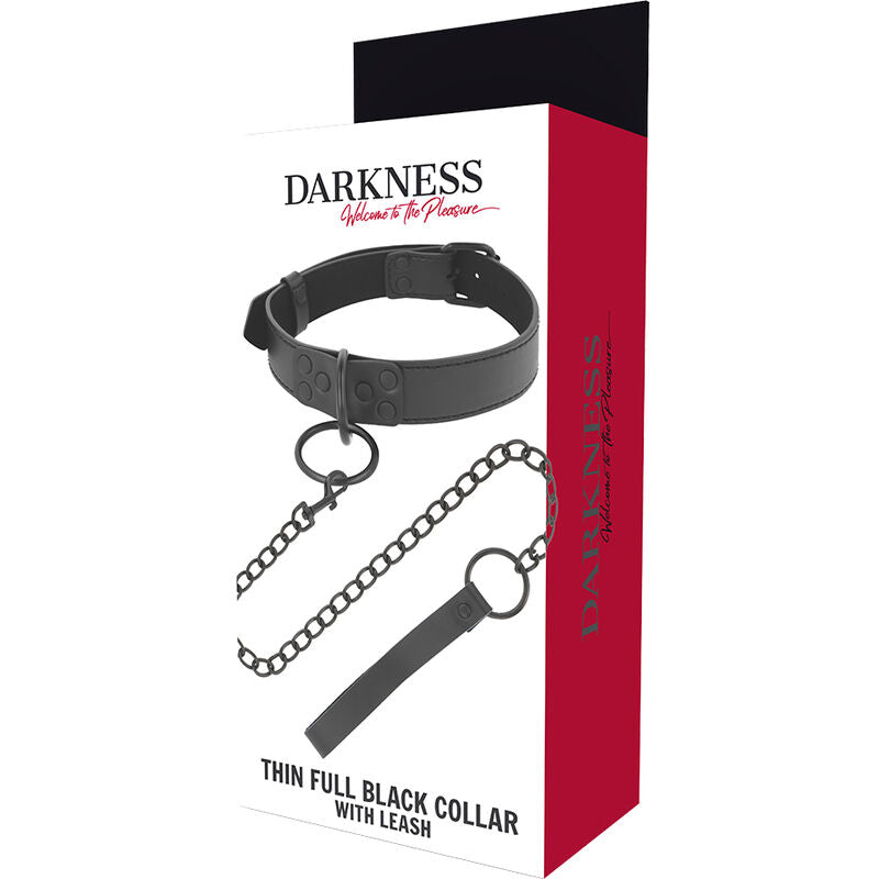 DARKNESS - BLACK CHAIN NECKLACE