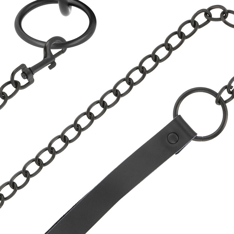 DARKNESS - BLACK CHAIN NECKLACE