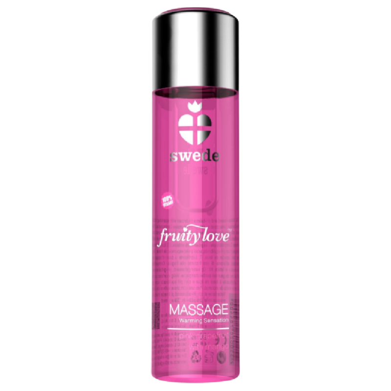 SWEDE - FRUITY LOVE WARMING OIL GRAPEFRUIT AND MANGO 120 ML