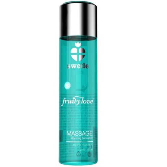 SWEDE - FRUITY LOVE WARMING OIL BLACKCURRANT AND LIME 60 ML
