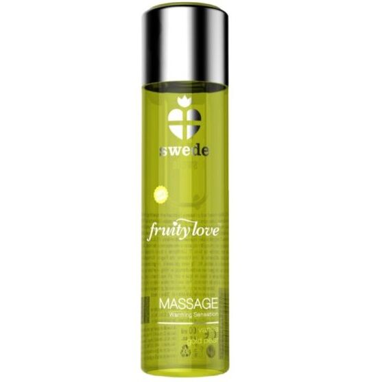 SWEDE - FRUITY LOVE WARMING OIL VANILLA AND PEAR 60 ML