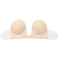 BYE-BRA - BLACK U-SHAPED BRA, CUP A
