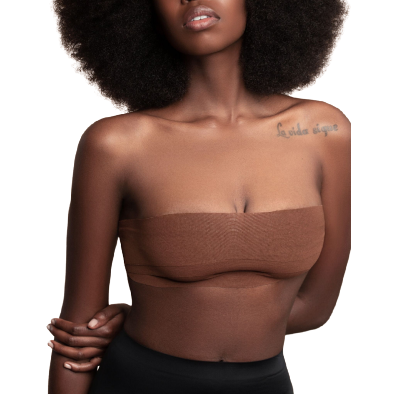BYE-BRA - BODY TAPE 5 MX 6.5 CM + 3 PAIRS OF BROWN NIPPLE PADS