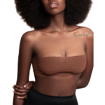 BYE-BRA - BODY TAPE 5 MX 6.5 CM + 3 PAIRS OF BROWN NIPPLE PADS