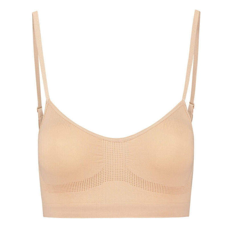 BYE-BRA - MEDIUM CONTROL SEAMLESS BRA BLACK SIZE XL