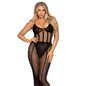 LEG AVENUE - BODYSUIT AND SKIRT SET ONE SIZE