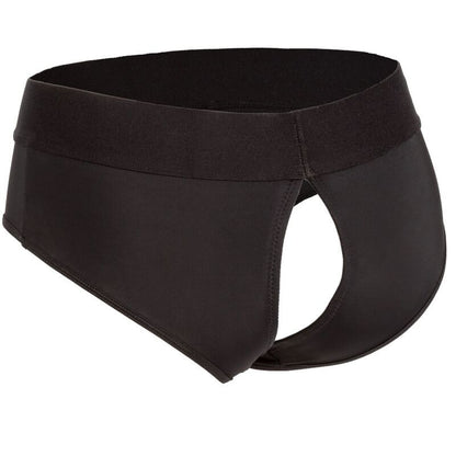 CALEXOTICS - BOUNDLESS HARNESS BRIEF WITH BACK OPENING S/M