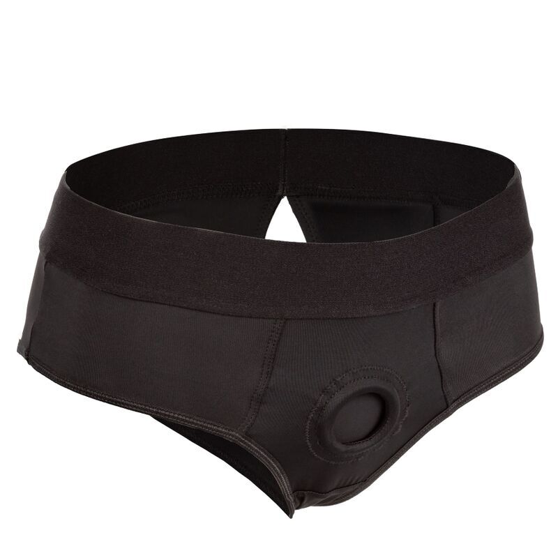 CALEXOTICS - BOUNDLESS HARNESS BRIEF WITH BACK OPENING S/M