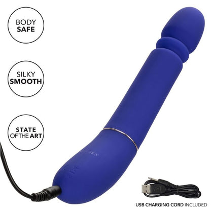 CALEXOTICS - SHAMELESS SLIM THUMPER BLUE MASSAGER