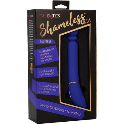 CALEXOTICS - SHAMELESS SLIM THUMPER BLUE MASSAGER