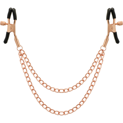 BEGME - BLACK EDITION NIPPLE CLAMPS WITH CHAIN