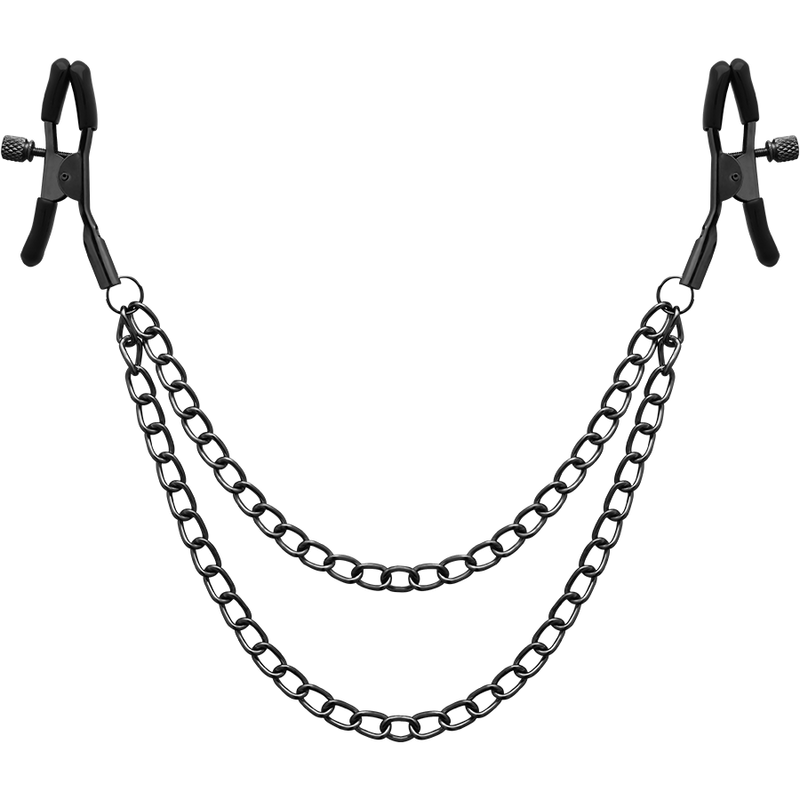 BEGME - RED EDITION NIPPLE CLAMPS WITH CHAIN