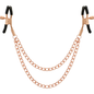 COQUETTE CHIC DESIRE - FANTASY METAL NIPPLE CLAMPS WITH CHAIN