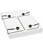 CALEXOTICS - BOUNDLESS RED RESTRAINT BED RESTRAINT SET