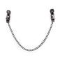 OHMAMA FETISH - METAL CLIPS WITH BLACK CHAIN